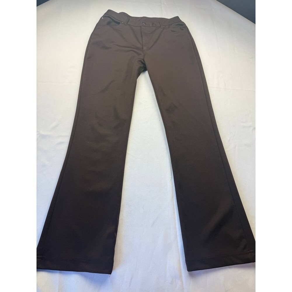 Joe Benbasset Dress Pants Womens Size 10‎ Brown Trousers Bootcut Career Office
